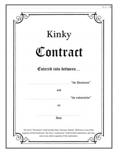 Kinky Contract Download